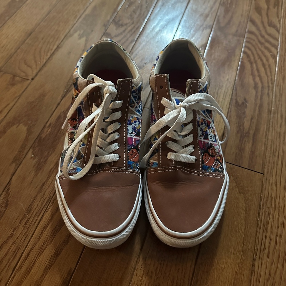 Vans X Disney 100 Old Skool Scrapbook Leather Women’s Size 6